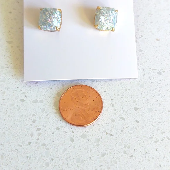 ✨NEW Kate Spade Opal Glitter Earrings - Picture 4 of 5